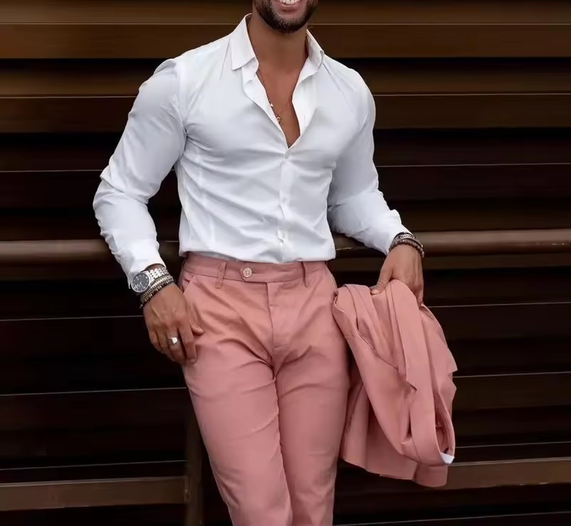 Elegant Formal Men'S Wear - 2026 Classic Men's Business Casual Suit