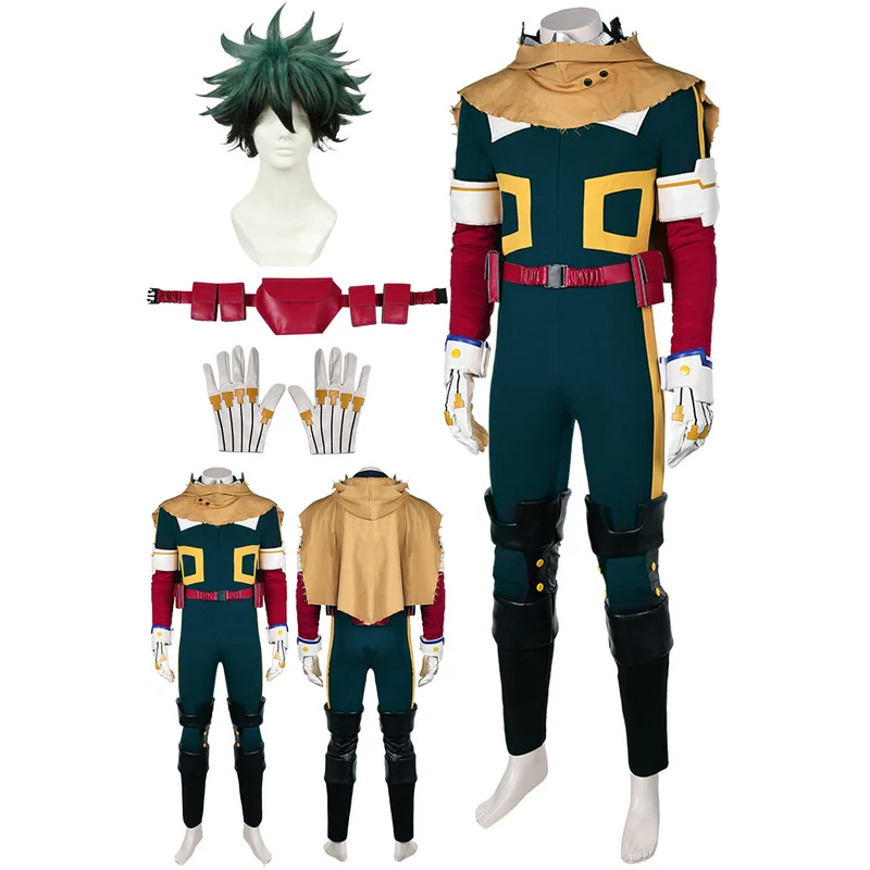 Men Formal Wear Vest - Fantasia S7 Midoriya Izuku Cosplay Cloak