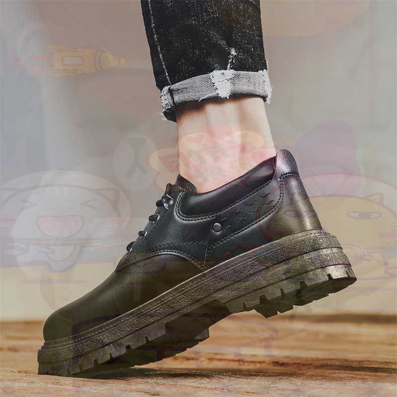 Levels Of Men'S Formal Wear - Dark Natural Leather Fashion Trainers Tennis