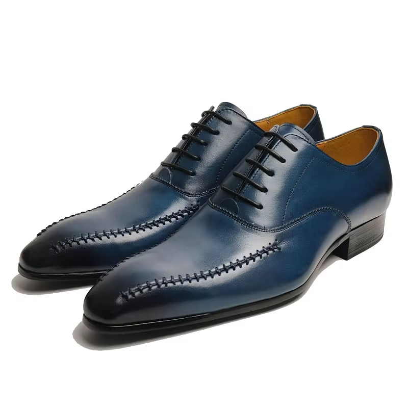 Men'S Formal Wear - High-end luxury Men's Genuine Leather Dress