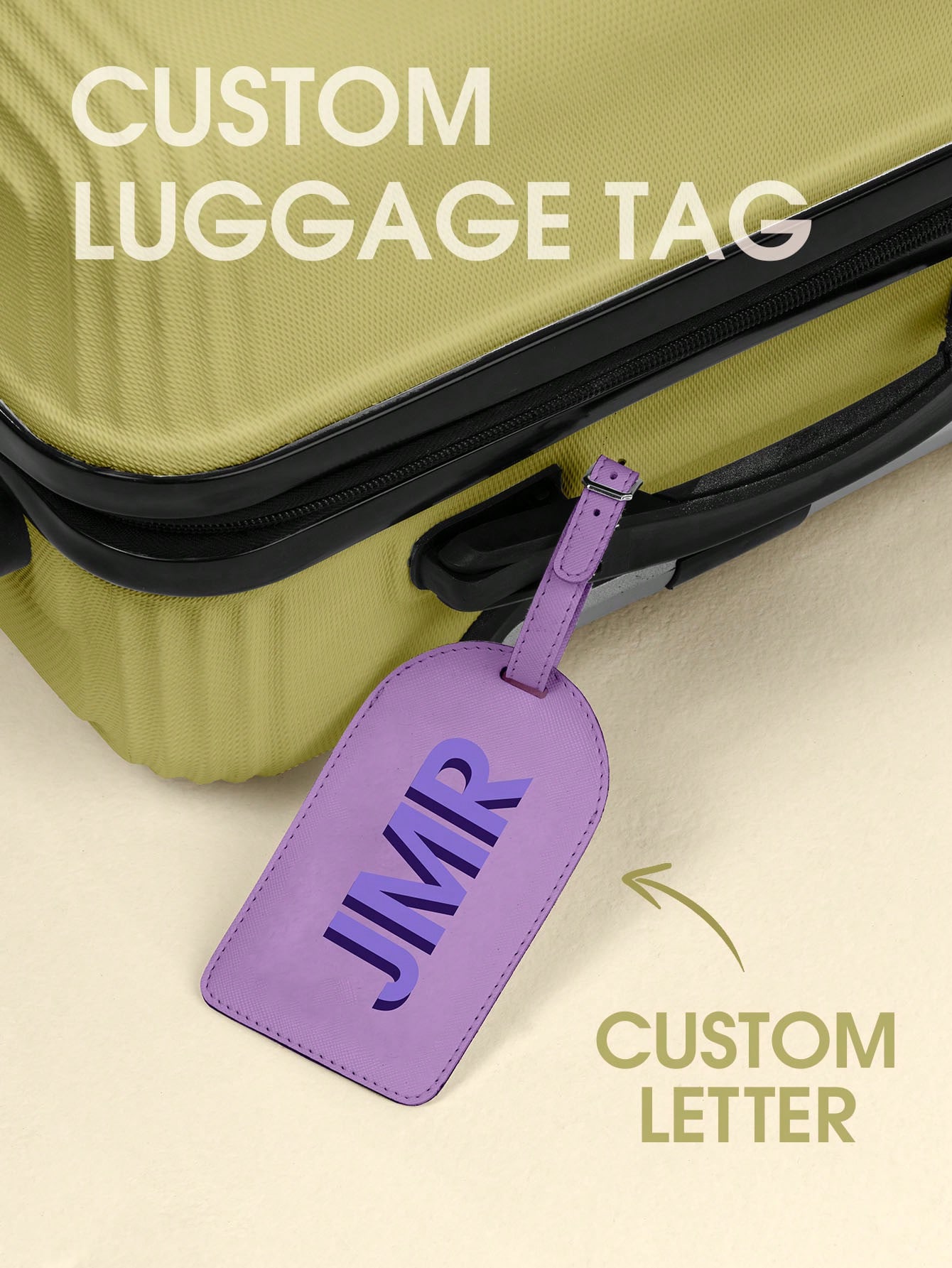Personalized Initial Luggage T - огляд і ціна Mens Formal