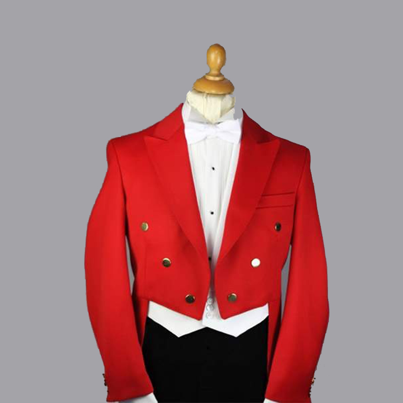 Red Tuxedo Tailcoat Collection - огляд і ціна Formal Wear For Men Black Suit