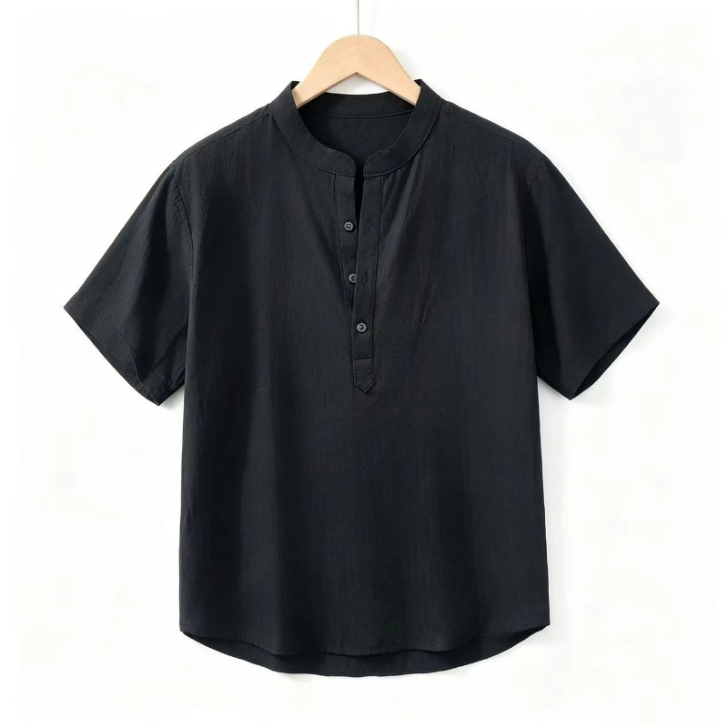 Summer Thin Short-sleeved Shir - огляд і ціна Mens Formal