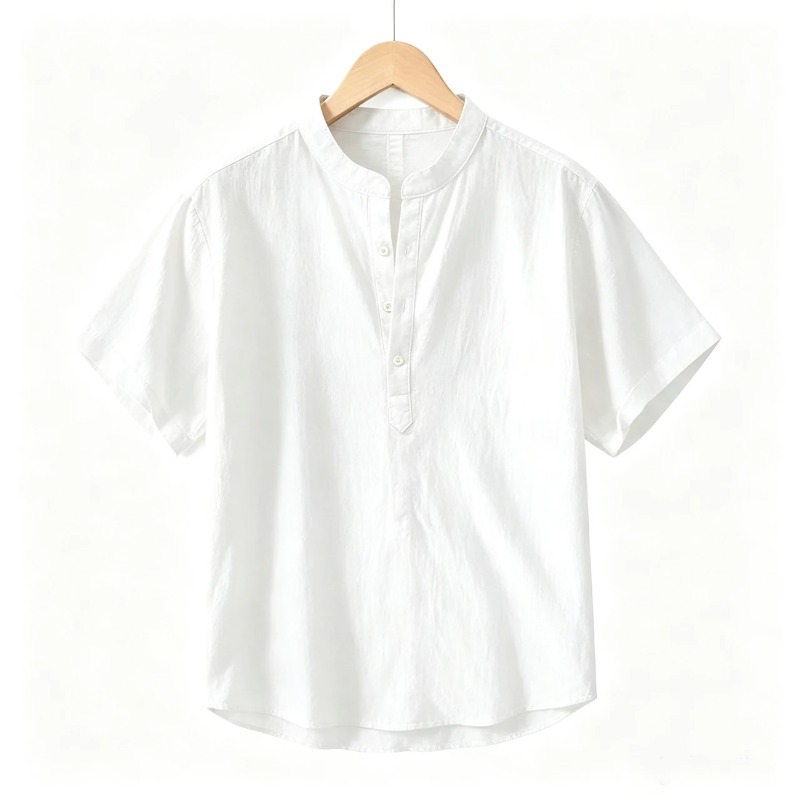 Summer Thin Short-sleeved Shir - огляд і ціна Mens Formal
