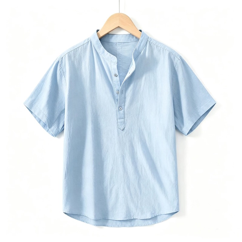 Summer Thin Short-sleeved Shir - огляд і ціна Mens Formal
