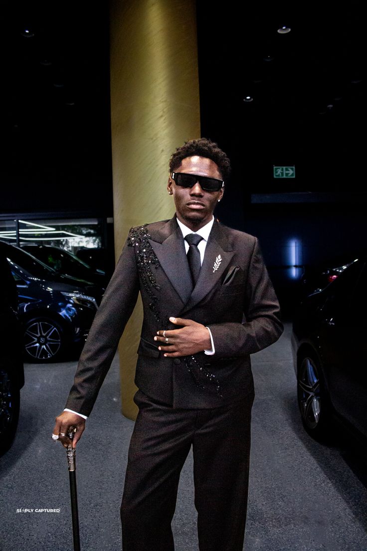 Black Cotton Men Suits Pants S - огляд і ціна Formal Wear For Men Black Suit