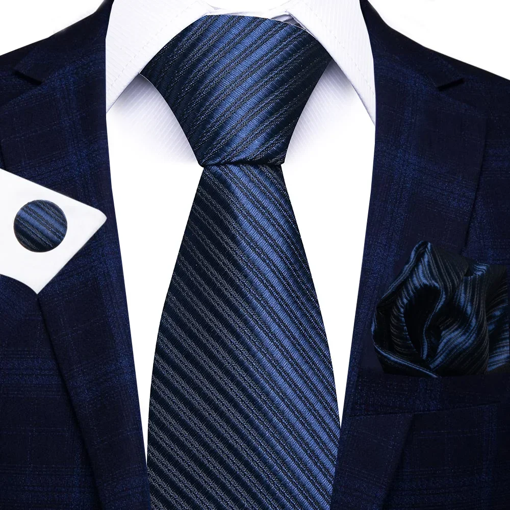 High-grade Polyester Silk Tie  - огляд і ціна Men Formal Wear With Scarf