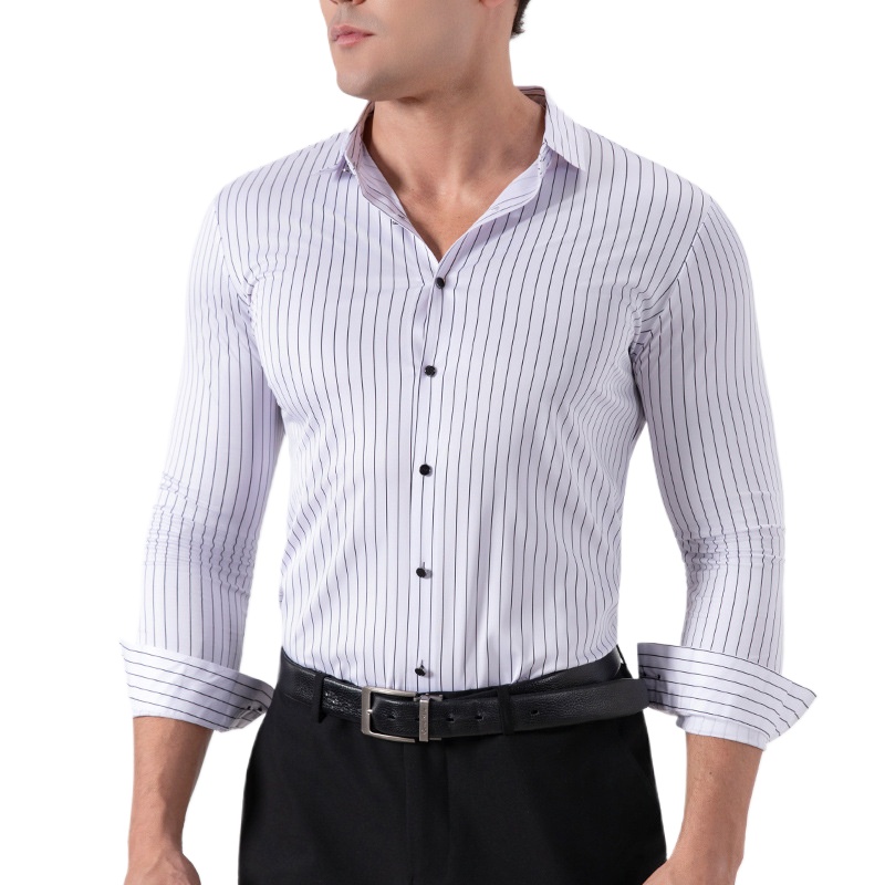 Retro Striped Wrinkle Free Str - огляд і ціна Mens Formal