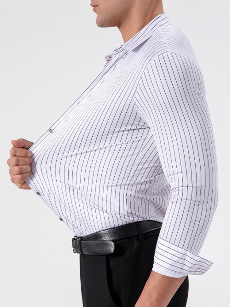 Retro Striped Wrinkle Free Str - огляд і ціна Mens Formal