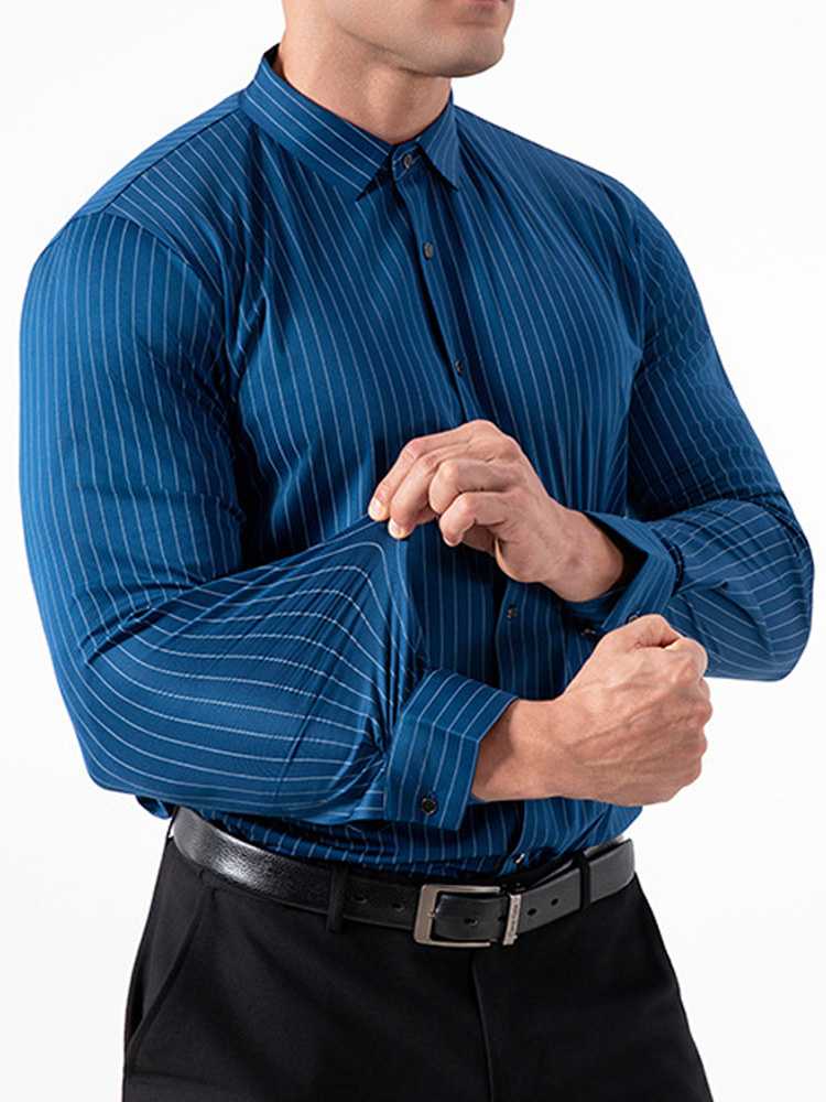 Retro Striped Wrinkle Free Str - огляд і ціна Mens Formal
