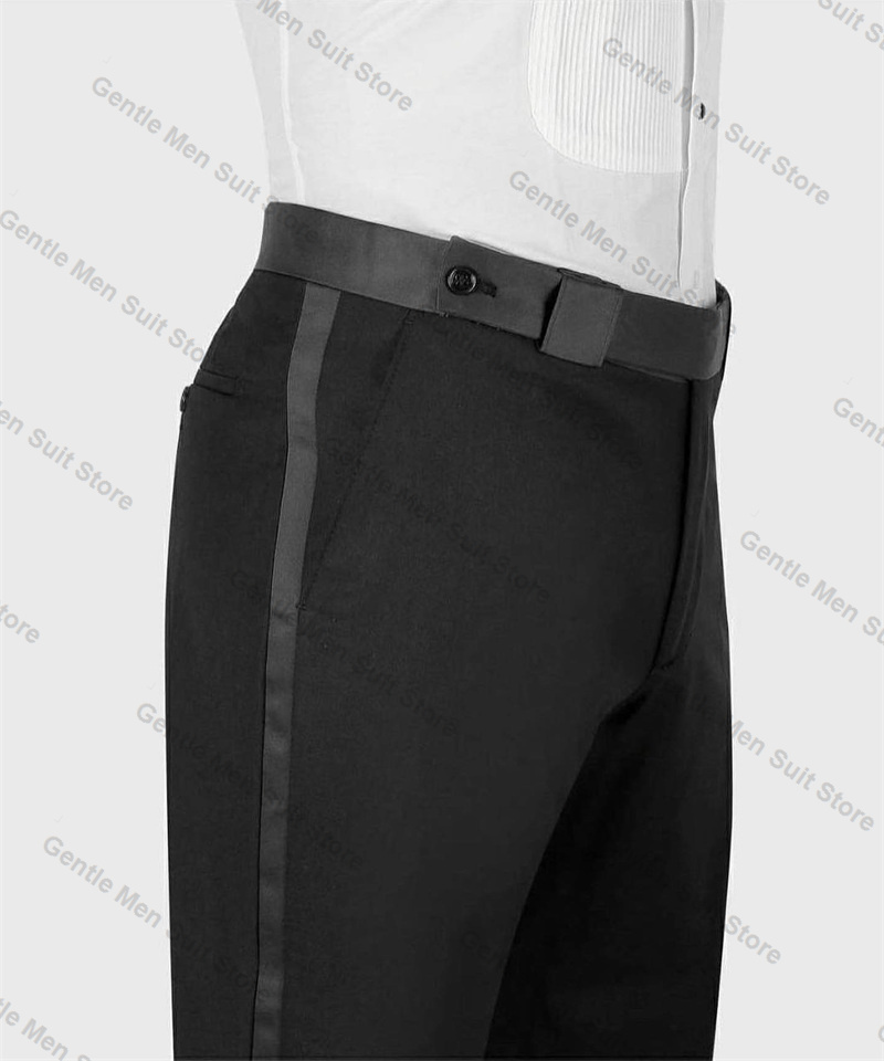 Black Luxury Crystals Men Suit - огляд і ціна Formal Wear For Men Black Suit