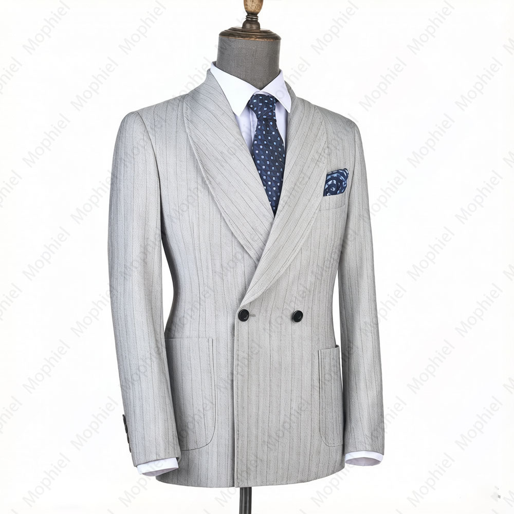 Mophiel Light Grey Men Suits S - огляд і ціна Men'S Formal Wear