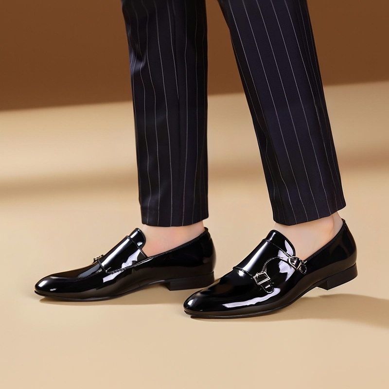 Piergitar New Black Color Pate - огляд і ціна Men'S Formal Wear