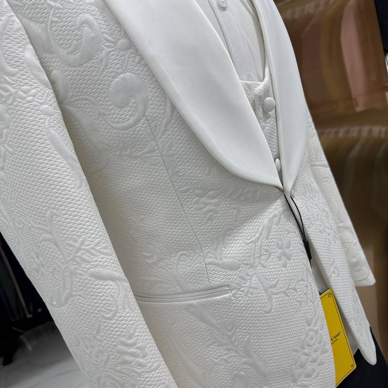 Men Wedding Suit White 3 Piece - огляд і ціна Formal Wear For Men Black Suit