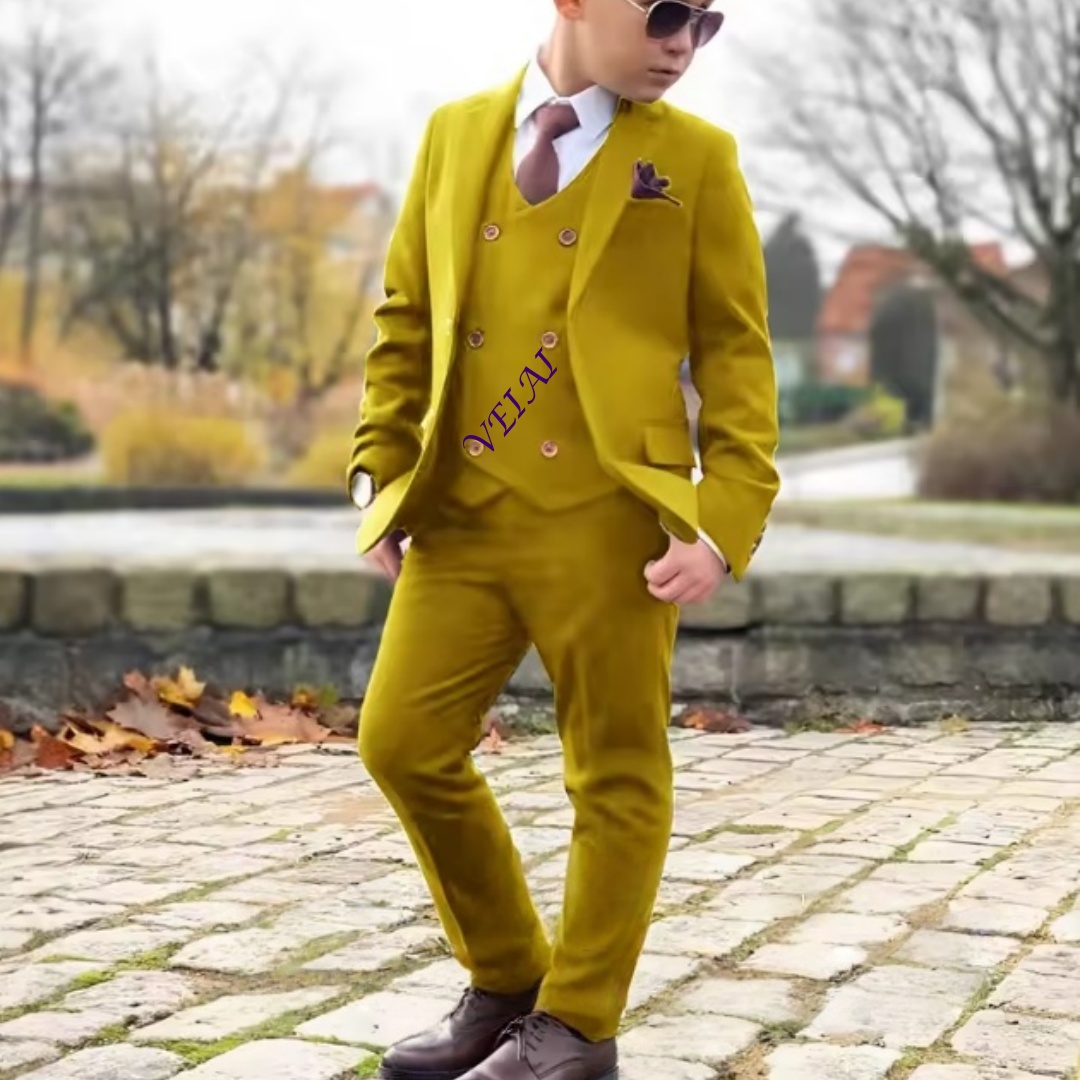 Boys 3 Piece Formal Suit Set C - огляд і ціна Mens Formal