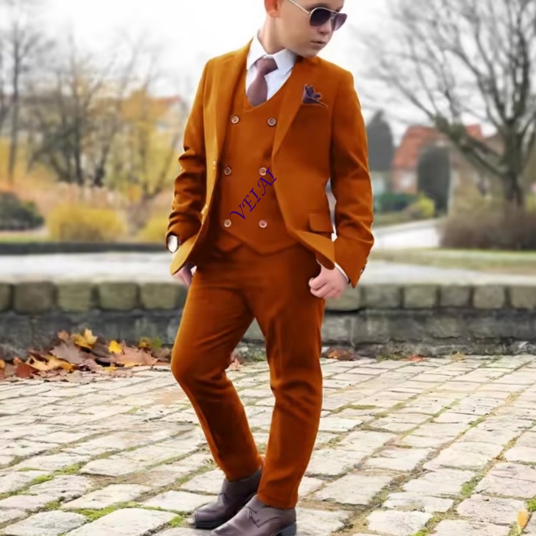 Boys 3 Piece Formal Suit Set C - огляд і ціна Mens Formal