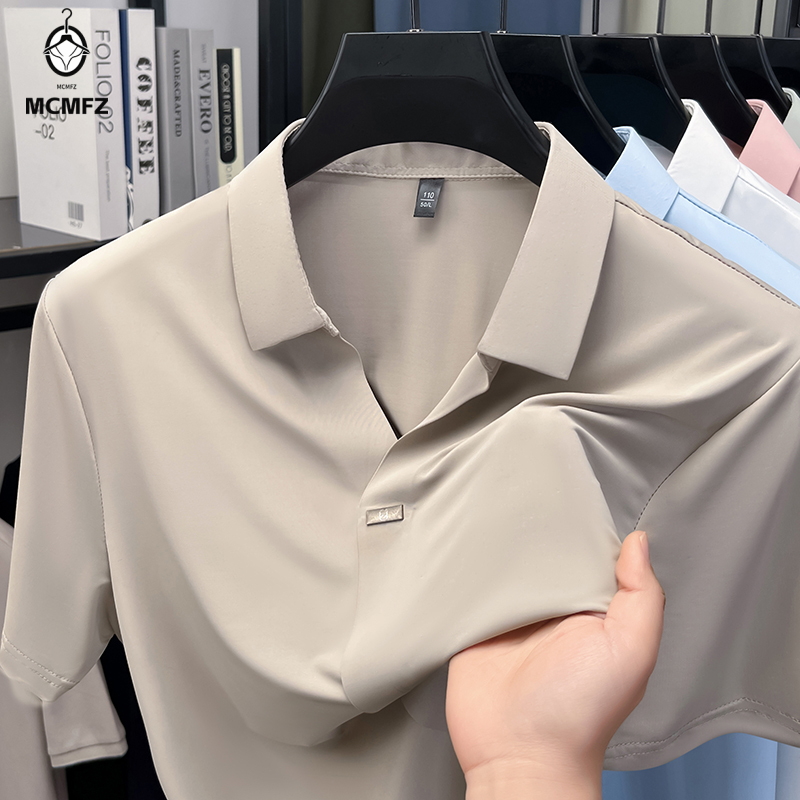 Simple Hidden Bar Fastener Men - огляд і ціна Men'S Polo Formal Wear