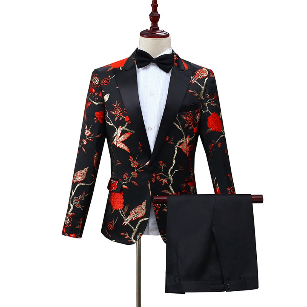 2026 New Exquisite Jacquard Su - огляд і ціна Men Formal Wear Outfits