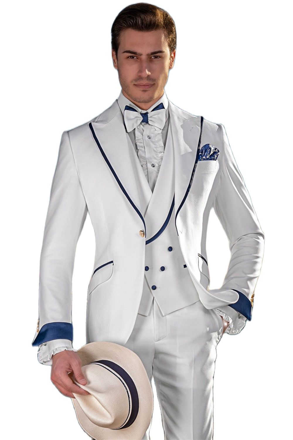 Custom Made White Men Suits We - огляд і ціна Men Formal Party Wear Dress