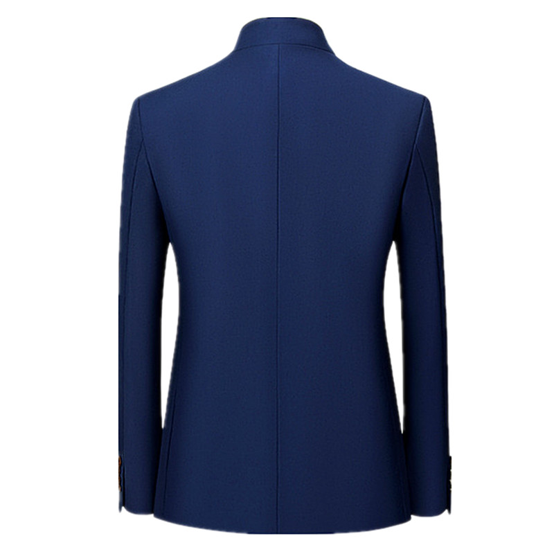 2026 Men's Chinese Style Long  - огляд і ціна Formal Wear For Men Black Suit