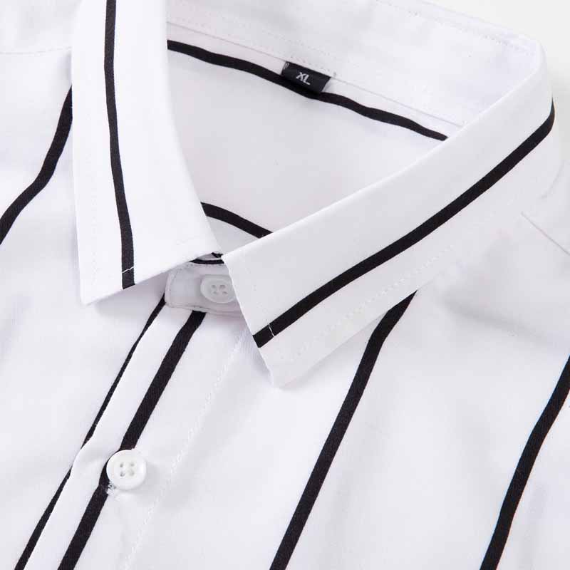 Men's Striped Dress Shirt Long - огляд і ціна Mens Formal
