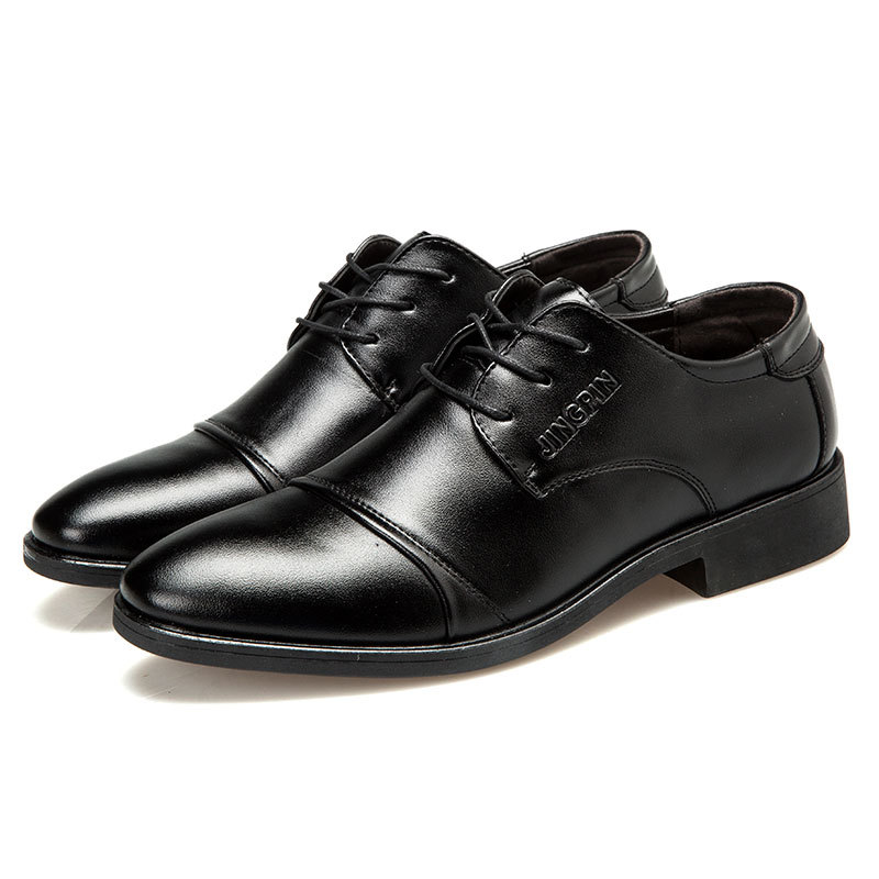 Large-Sized Men's Leather Shoe - огляд і ціна Men Formal Party Wear Dress