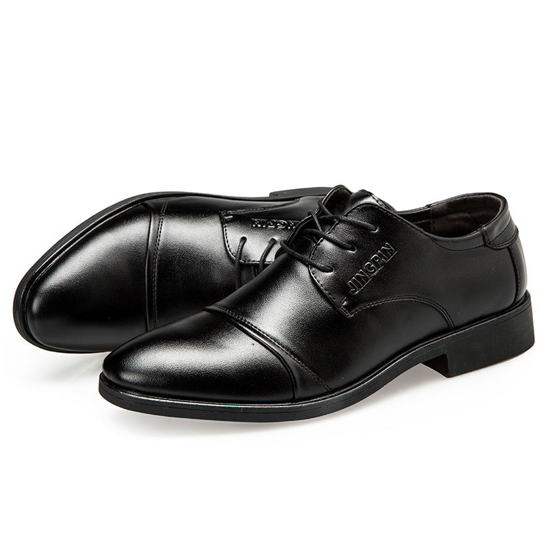 Large-Sized Men's Leather Shoe - огляд і ціна Men Formal Party Wear Dress