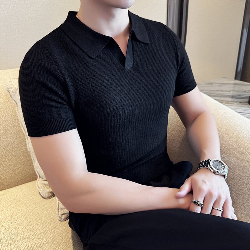 Men's Slim Fit Polo Collar Jac - огляд і ціна Men'S Polo Formal Wear