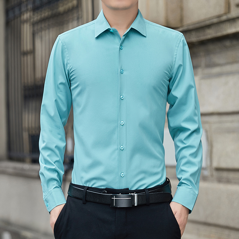 New Plus Size Men Solid Color  - огляд і ціна Mens Formal
