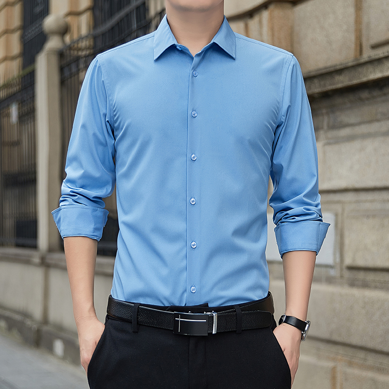 New Plus Size Men Solid Color  - огляд і ціна Mens Formal