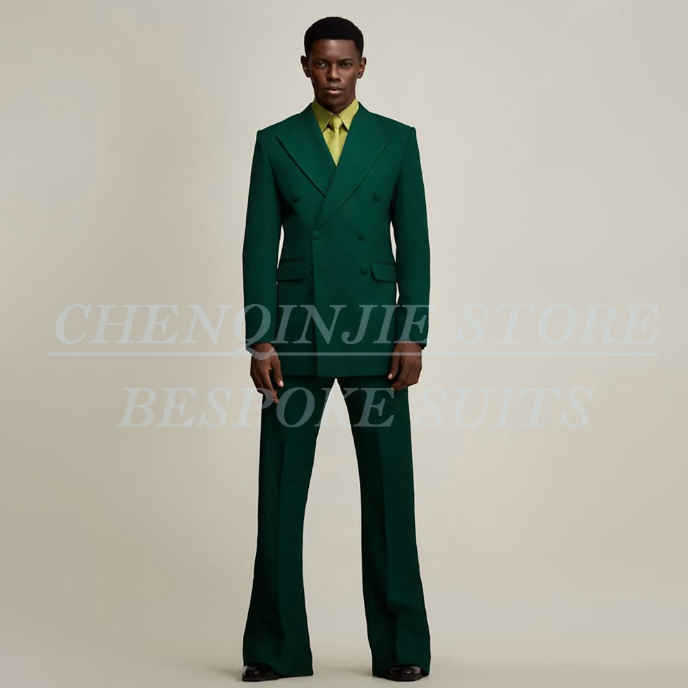 Luxury Green Men's Suits Forma - огляд і ціна Men Formal Wear Outfits