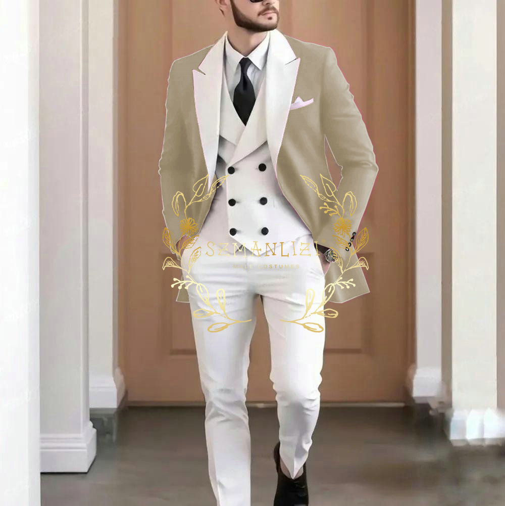 Elegant Burgundy 3-pieces Men' - огляд і ціна Elegant Formal Men'S Wear
