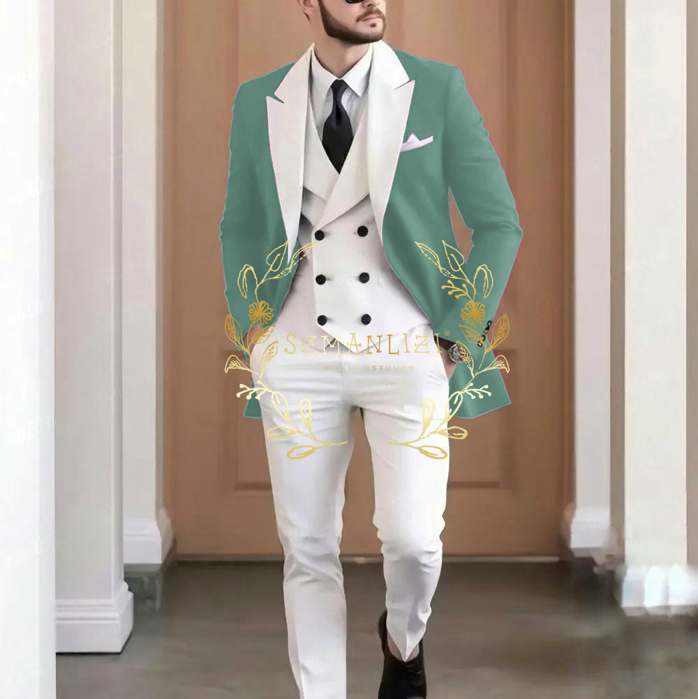 Elegant Burgundy 3-pieces Men' - огляд і ціна Elegant Formal Men'S Wear
