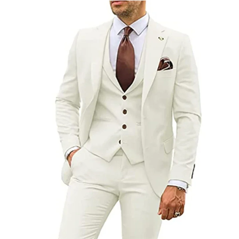 Men's Suit for Wedding 3 Piece - огляд і ціна Men Formal Party Wear Dress