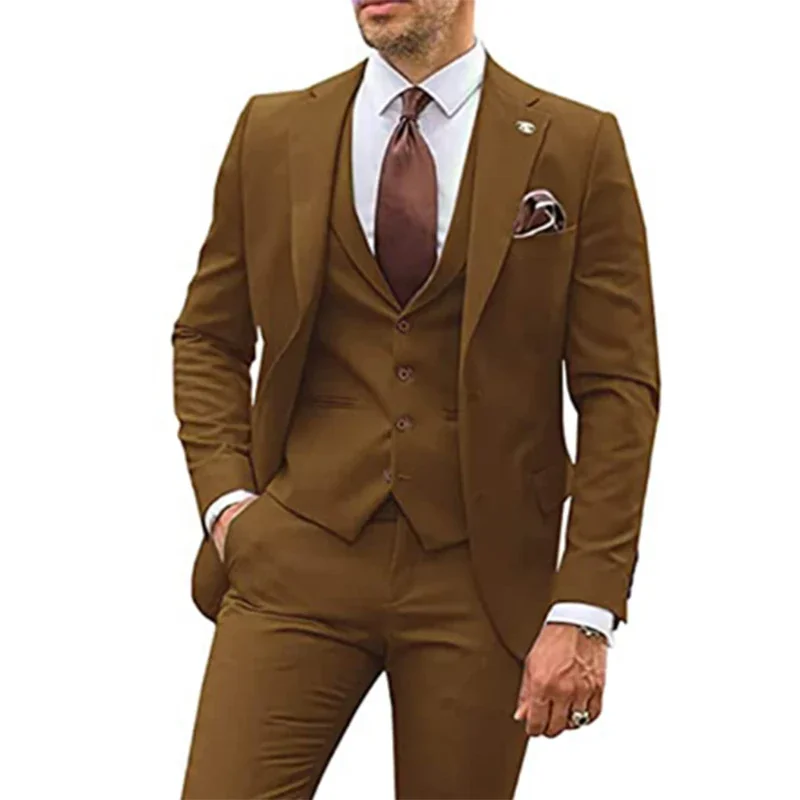 Men's Suit for Wedding 3 Piece - огляд і ціна Men Formal Party Wear Dress