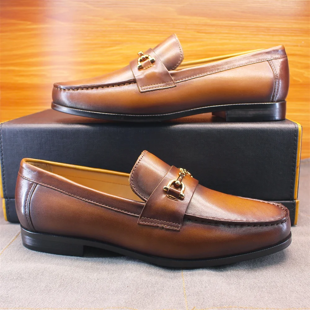 Men's Loafers Dress Shoes roun - огляд і ціна Mens Formal