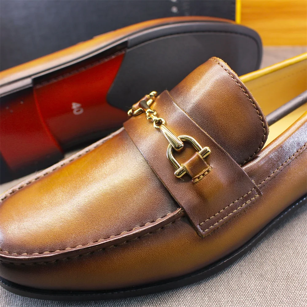 Men's Loafers Dress Shoes roun - огляд і ціна Mens Formal